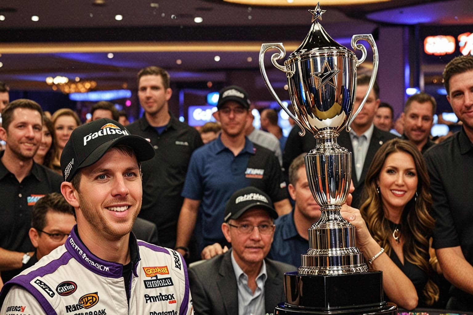 Denny Hamlin: Von NASCAR-Rennstrecken zum Blackjack-Triumph image